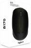 Slika Miš Logitech B170 Wireless Mouse for Business black, 910-004798