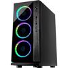 Slika InterTech Case ATX Midi W-III RGB, w/o PSU