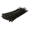 Slika LogiLink Vezice 100 kom, 200x2.5mm, crna