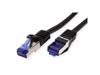 Slika Secomp VALUE FTP Patch Cord Cat6A (Class EA) extra-flat crna 5.0m
