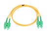 Slika Extralink Patchcord SC/APC-SC/APC SM G.652D Duplex 3.0mm 1.0m PVC