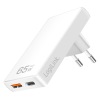 Slika Logilink punjač USB AF, USB CF type C, PD 65W, slim, bela