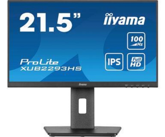 Slika IIYAMA 21.5" XUB2293HS-B6 1920x1080 100Hz, 1ms, USB Hub, zvučnici