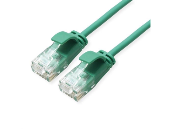 Slika Secomp Roline S/FTP (PiMF) PatchCord Cat6A/CompLv, LSOH, zelena, 1.0m