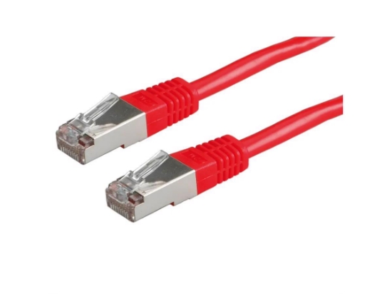 Slika Secomp Value S/FTP (PiMF) PatchCord Cat6/Cl.E, crvena 2.0m