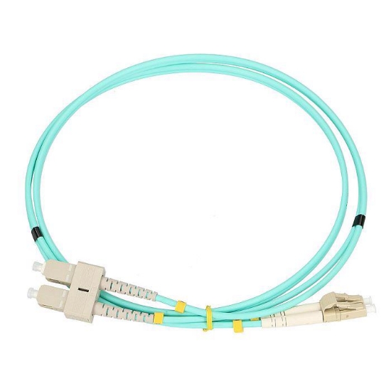Slika LanPlus Patchcord SC/UPC-LC/UPC MM OM3, duplex, 3.0m