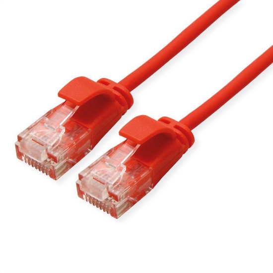 Slika Secomp Roline UTP Data Ceter PatchCord SLI Cat6a LSOH crvena 5.0m