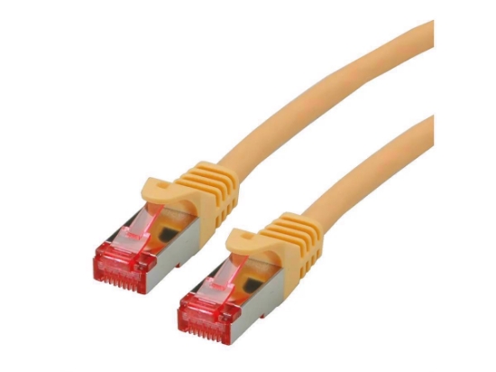 Slika Secomp Roline S/FTP (PiMF) PatchCord Cat6A/CompLv, LSOH, žuta, 2.0m