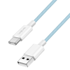Slika Logilink USB 2.0 Type C cable, C/M na USB - A/M, plava, 1.0m