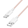Slika Logilink USB 2.0 Type C cable, C/M na USB - A/M, roza, 1.0m