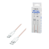 Slika Logilink USB 2.0 Type C cable, C/M na USB - A/M, roza, 1.0m