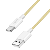 Slika Logilink USB 2.0 Type C cable, C/M na USB - A/M, žuta, 1.0m