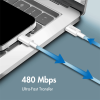 Slika Logilink USB 2.0 Type C - C, M/M, plava, 1.0m