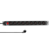 Slika Logilink PDU 9 x šuko CEE 7/3, 2.0m, sa prekidačem