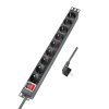 Slika Logilink PDU 9 x šuko CEE 7/3, 2.0m, sa prekidačem