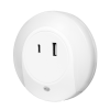 Slika Logilink USB utičnica LED noćno svetlo sa senzorom noć / dan