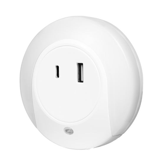 Slika Logilink USB utičnica LED noćno svetlo sa senzorom noć / dan
