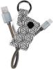 Slika Logilink USB 2.0 Type C cable privezak, C/M na USB - A/M, bela / crna