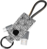 Slika Logilink USB 2.0 Type C cable privezak, C/M na USB - A/M, bela / crna