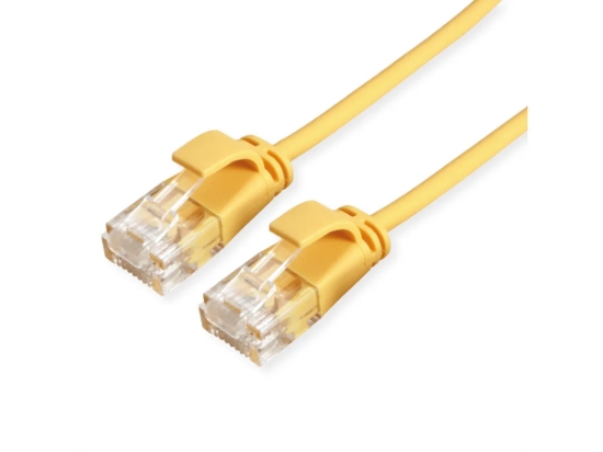 Slika Secomp Roline UTP PatchCord Cat6A/Class EA LSOH CL SLIM žuta 2.0m