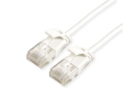 Slika Secomp Roline UTP Data Center PatchCord Cat6A/Cl.EA, Slim, LSOH, beli, 5.0m