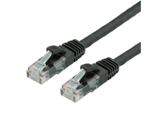 Slika Secomp Value UTP PatchCord Cat6A/Cl.EA, crna 0.5m