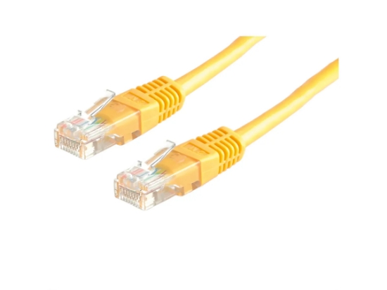 Slika Secomp STANDARD UTP PatchCord Cat6, (Class E), žuta 0.5m