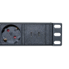 Slika Logilink PDU 8 x šuko , 2x USB type C, prenaposna zaštita
