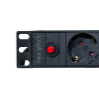 Slika Logilink PDU 8 x šuko , 2x USB type C, prenaposna zaštita