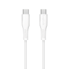 Slika Logilink USB 2.0 Type C - C, M/M, 60 W, bela, 1.0m