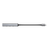 Slika Logilink HUB type C ultra slim, 4 x USB-A, aluminimum