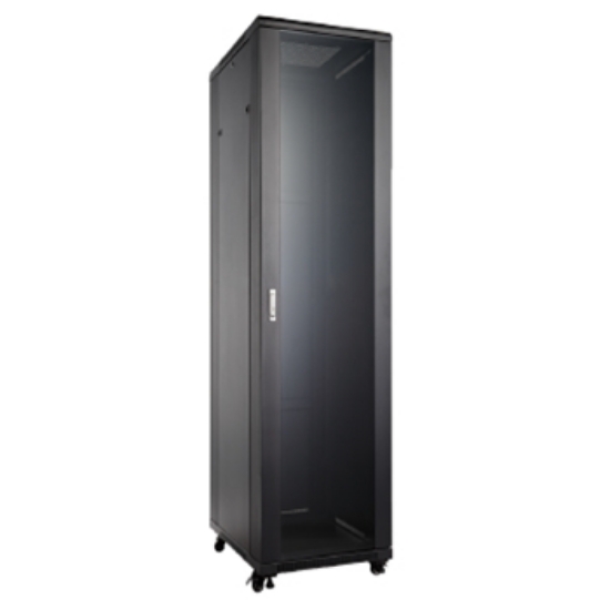 Slika Safewell rack orman SNB 19" 27U 600X600, vrata sa kaljenim staklom