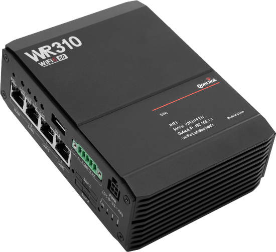 Slika Queclink WR310FEU 5G router, WiFi 6,1xWAN, 3xLAN, 2xSIM, RS232/RS485, GNSS